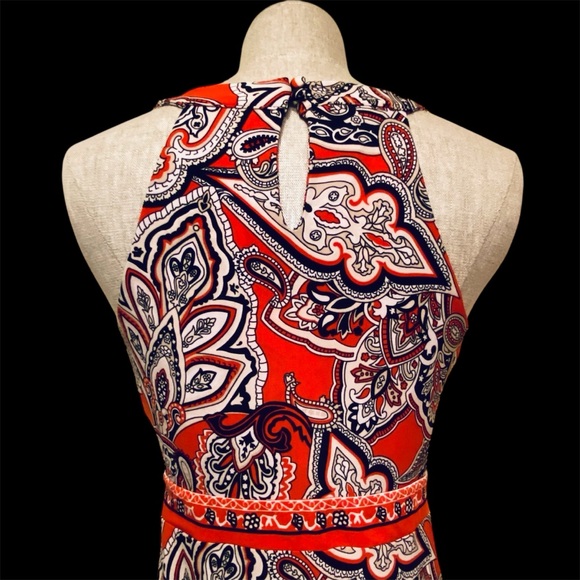 INC Paisley Print Maxi Dress - Picture 4 of 6